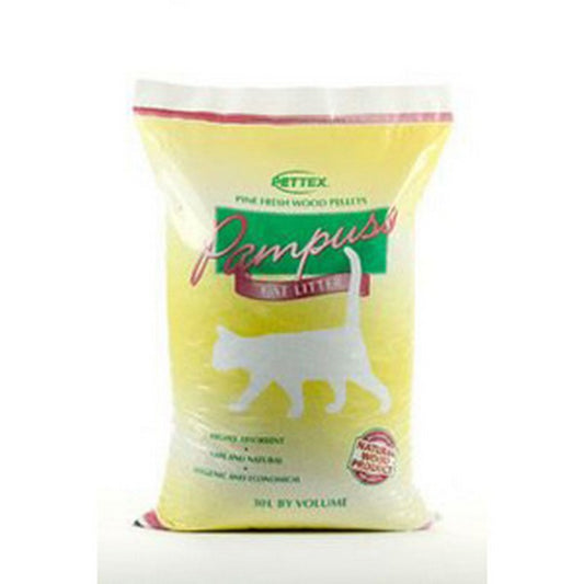 Pettex Pampuss Wood Base Cat Litter 30ltr