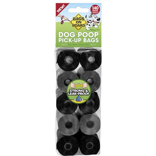 Bags On Board Neutral Poop Bags 10x14 Rolls