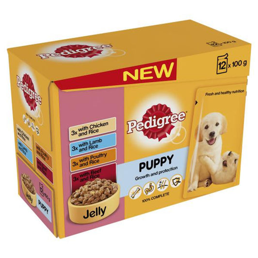 Pedigree Pouch Puppy 12x100g