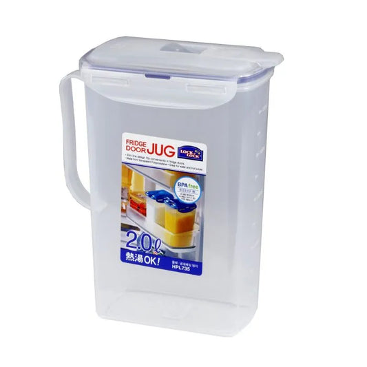 HPL735 Rectangular Fridge Jug 2ltr