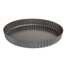 Luxe Loose Base Fluted Quiche Pan 25cm