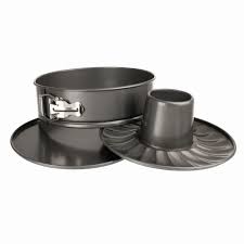 Luxe 2in1 Spring Form Cake Pan with Bundt Base & Loose 23cm