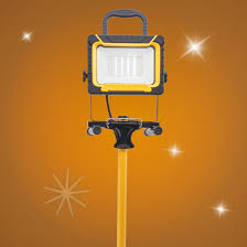 Faithfull Safety Sitelight with Tripod 45W  (110V)