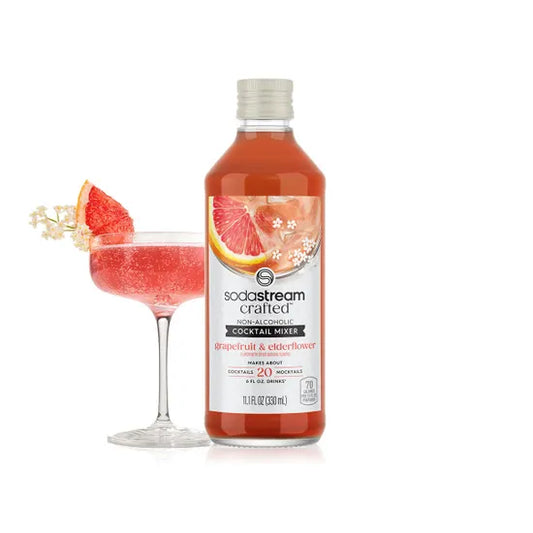 Sodastream Crafted Mixers  Grapefruit &  Elderflower 330ml